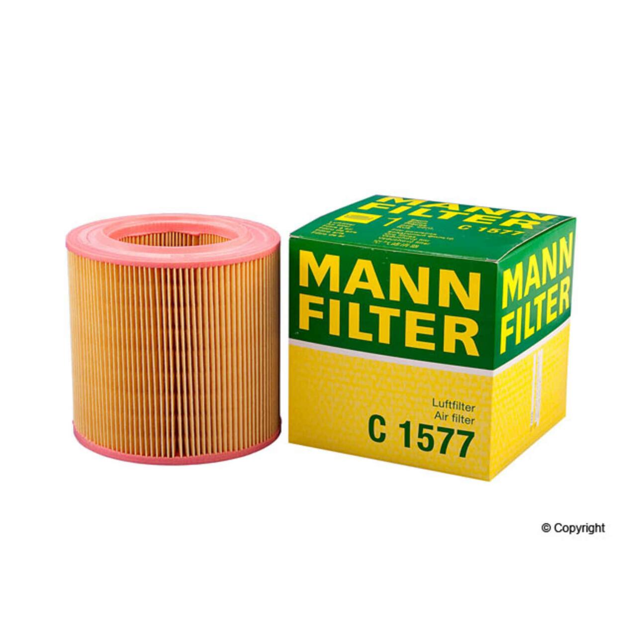 SAAB Engine Air Filter 9318502 - MANN-FILTER C1577